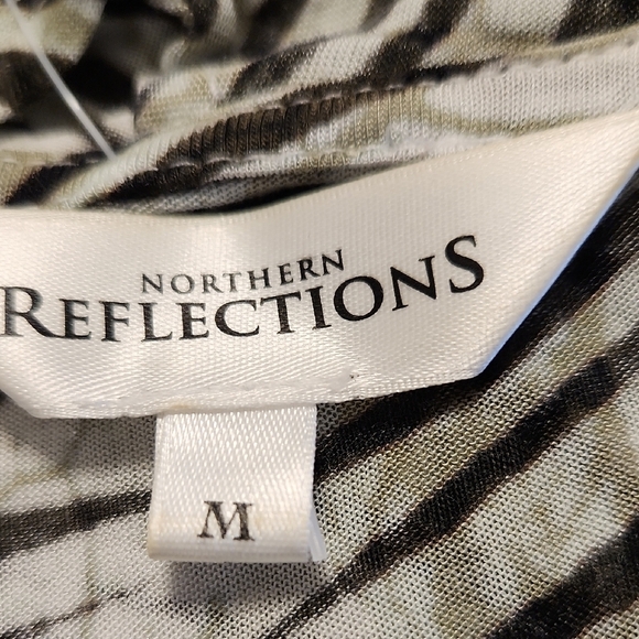 Chic Zebra Pattern Drape Cardigan - Picture 13 of 13